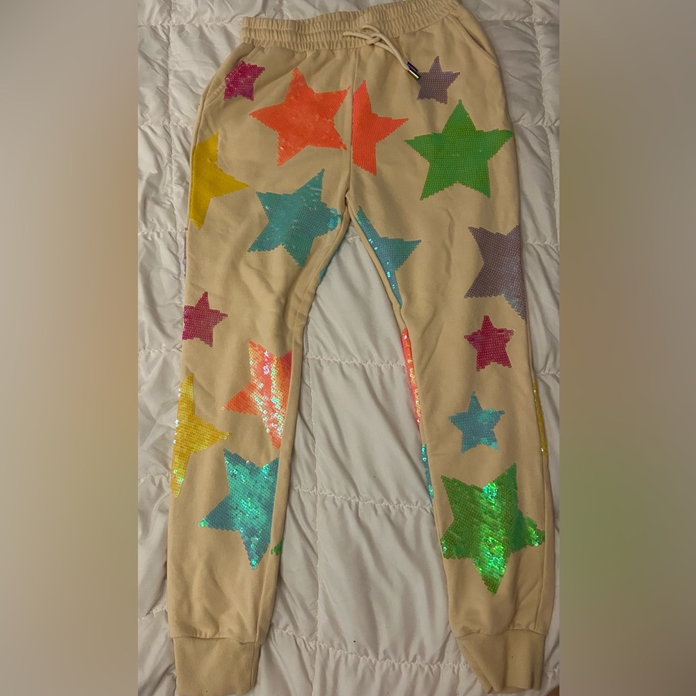 Queen of sparkles star joggers